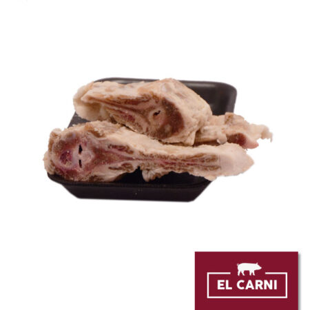 Preparado huesos de espinazo