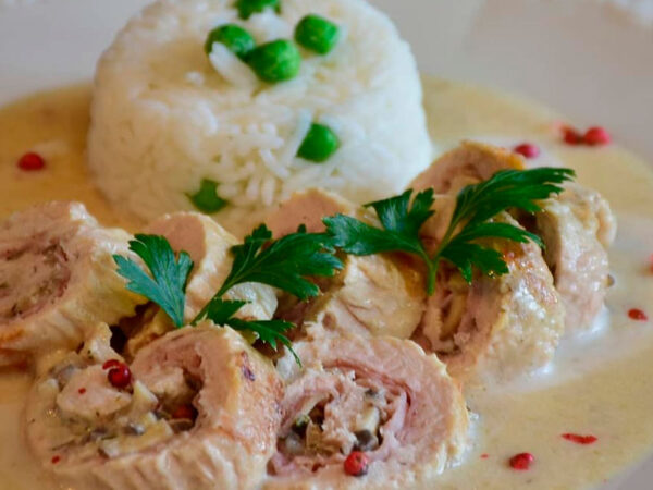 Receta de pechuga de pavo rellena