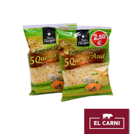 Queso rallado Especial para Pizza