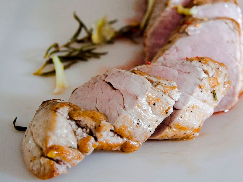 Solomillo de cerdo ibérico al horno - Carnicería El Carni