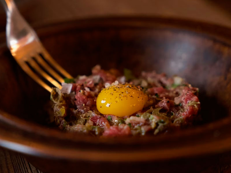 Tartar de jamón ibérico - Carnicería El Carni