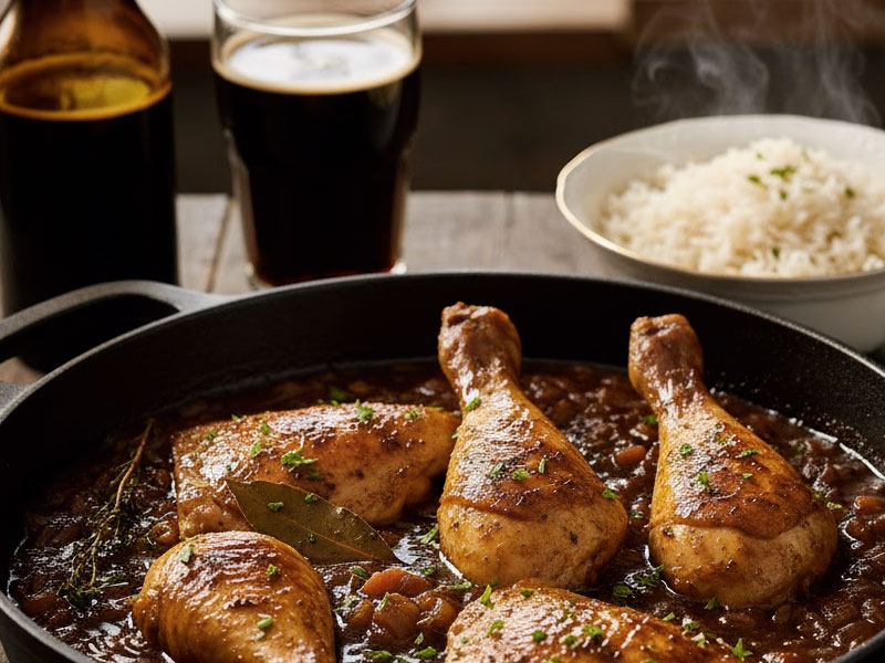 Receta de pollo a la cerveza casero - Carnicería El Carni