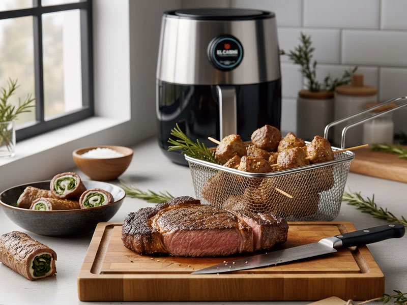 Cortes de ternera para air fryer - Carnicería El Carni